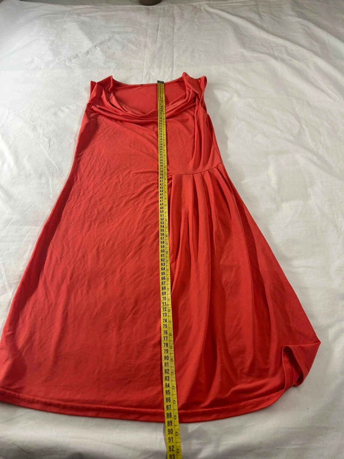 Vestido largo rojo vintage – photo 5